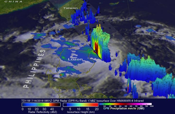 GPM Image of Son-Tinh