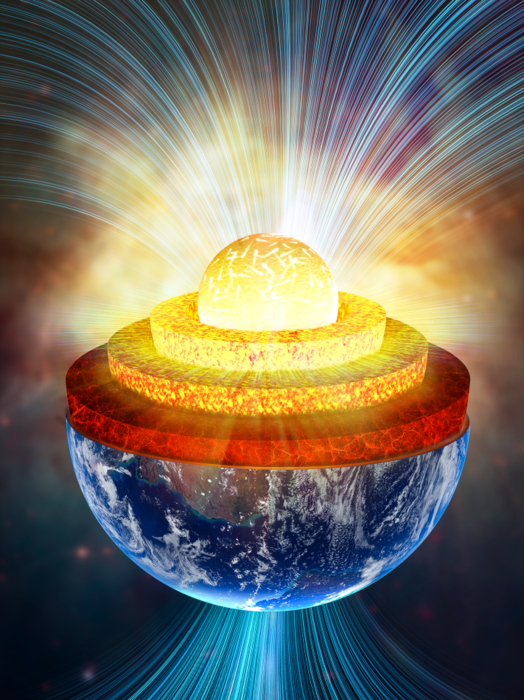 Earth's inner core is solid, seismic waves reveal