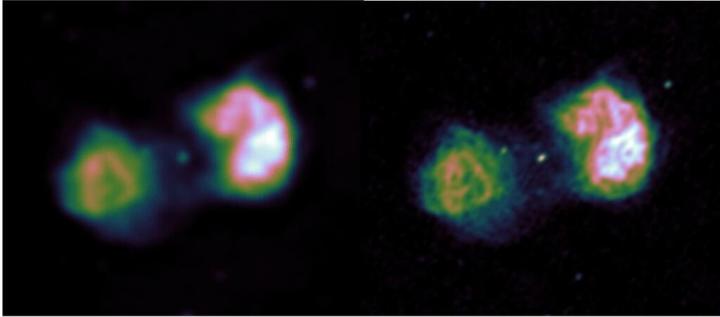 Radio Images of the Giant Radio Wave Galaxy Fornax a by the Murchison Widefield Array (MWA)