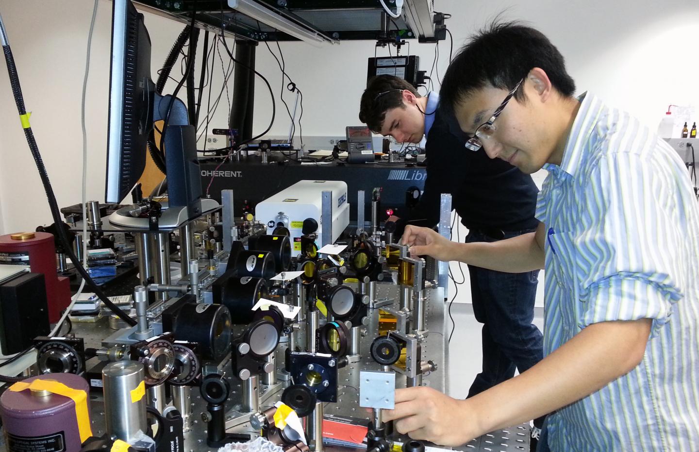 2-D Infrared Spectroscopy Measurements