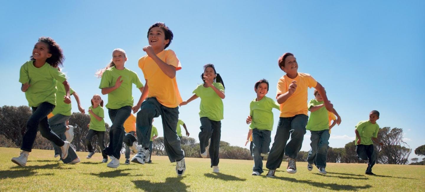 Children Running