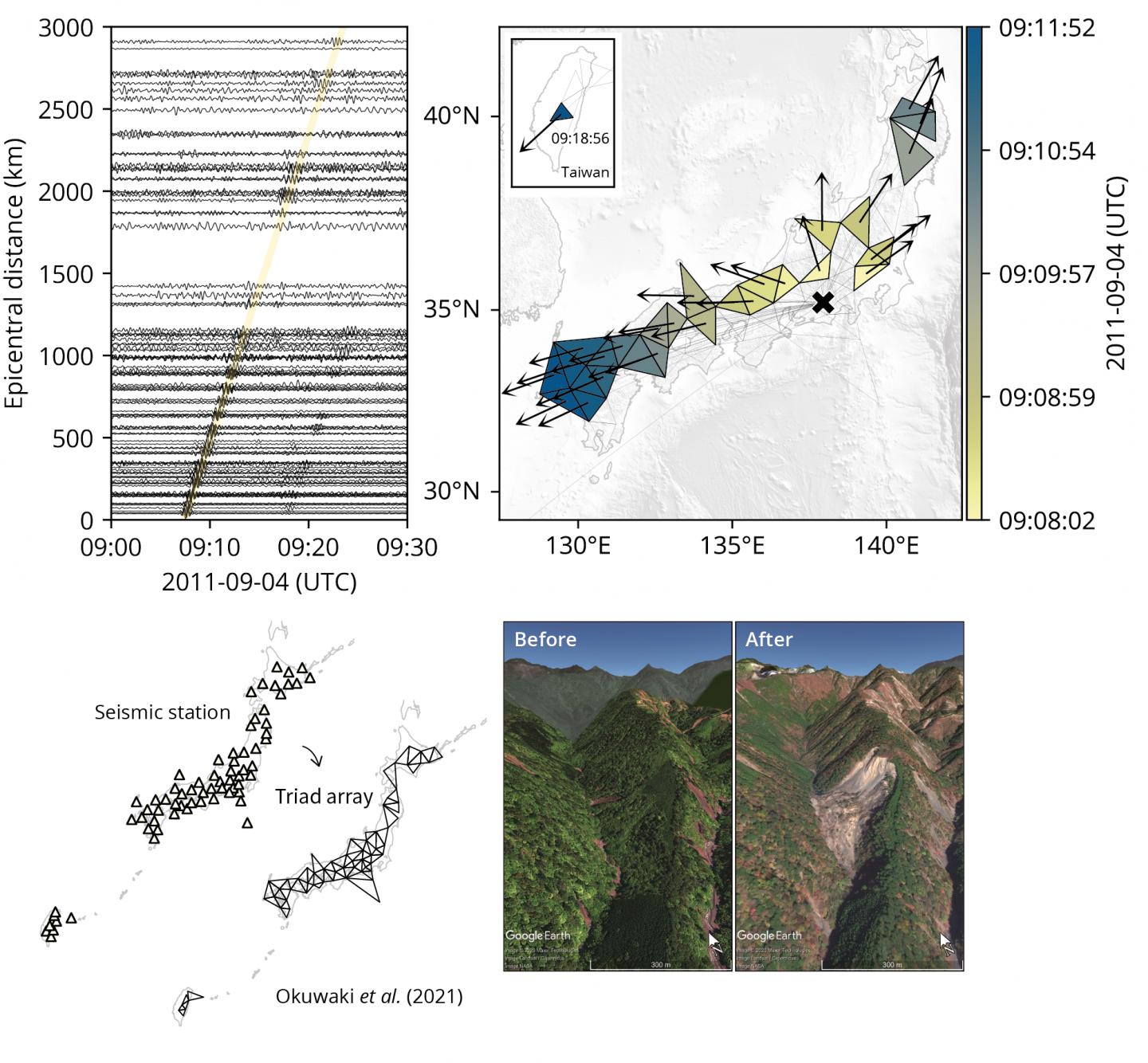 Tremors Triggered By Typhoon Talas Tell Tales Eurekalert