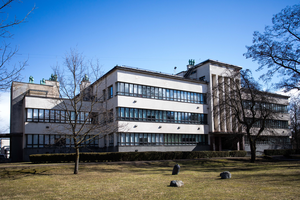 KTU Faculty of Chemical Technology building prominent example of Kaunas Modernism