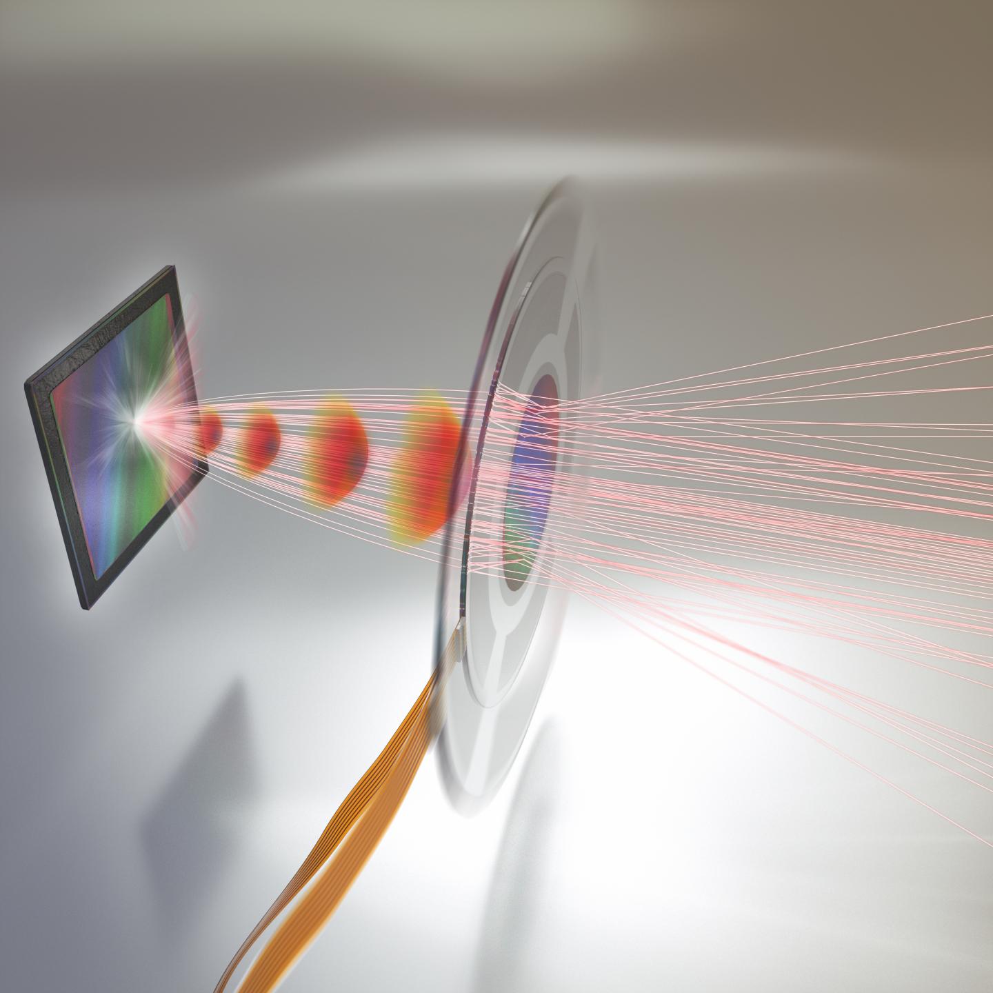 Illustration of the Adaptive Metalens