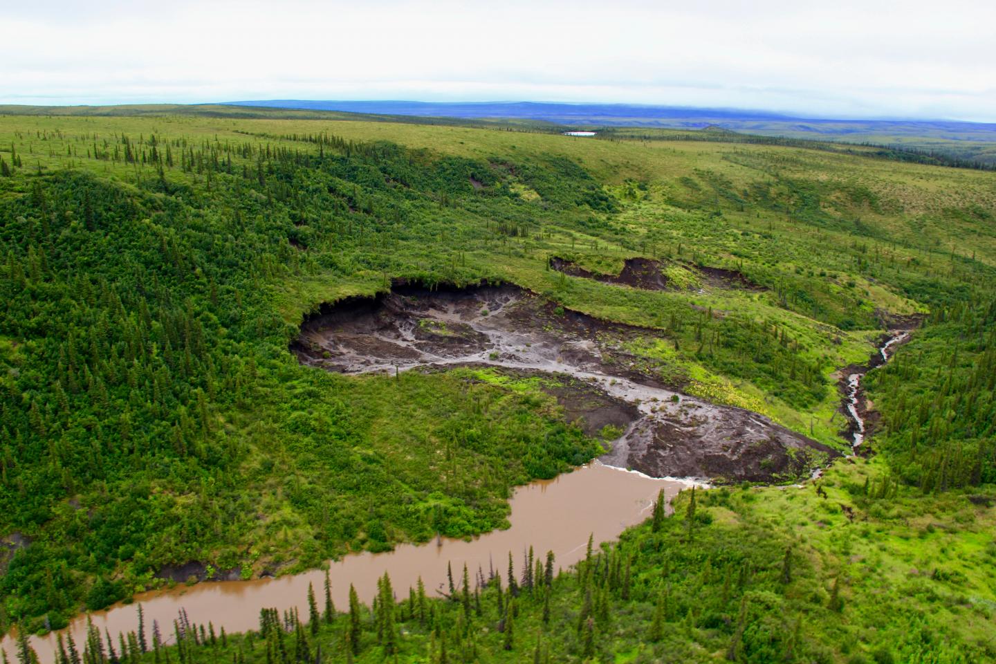 Peel Plateau in the Northwest Territories, Canada
