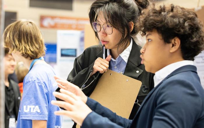 The University of Texas at Arlington hosted 530 of the brightest minds from North Texas’ middle and high schools last month for the 74th Fort Worth Regional Science and Engineering Fair.