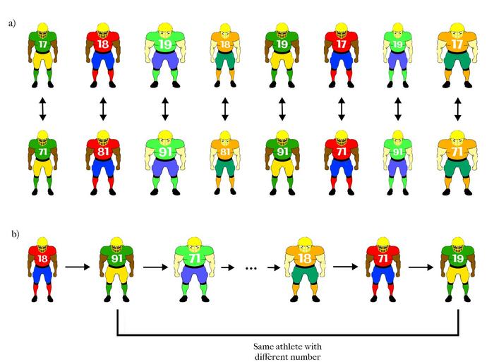 Jersey Numbers and Perception: How Numbers Impact Our View of Athlete  Physique - Neuroscience News