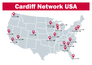 US National Cardiff Violence Prevention Network Map