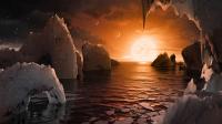 Artist's Impression of Planet TRAPPIST-1f