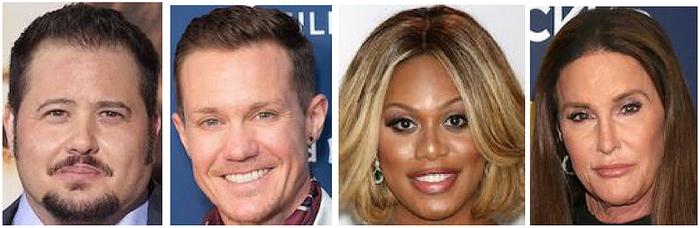 Images of transgender people used in the Implicit Association test