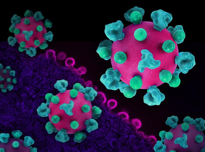 3D prints of HIV virus particles