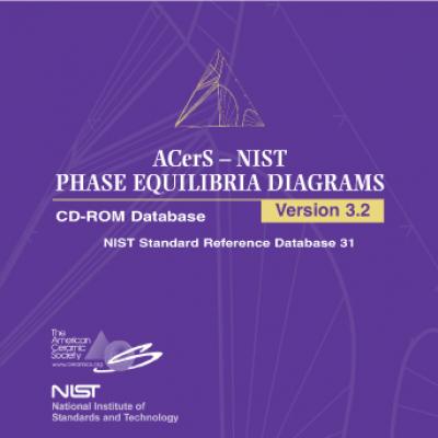 Phase Equilibria Diagrams CD-ROM 3.2