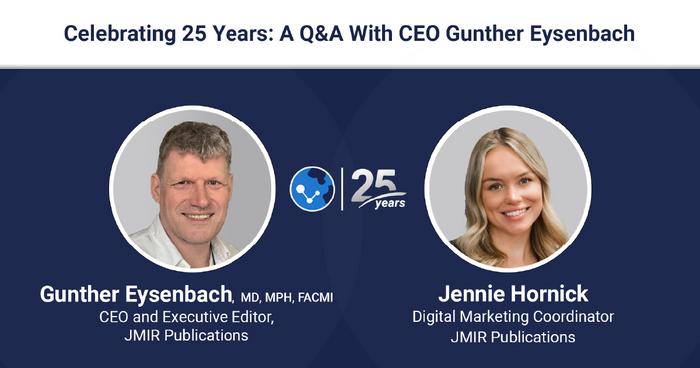 Celebrating 25 Years: A Q&A With CEO Gunther Eysenbach