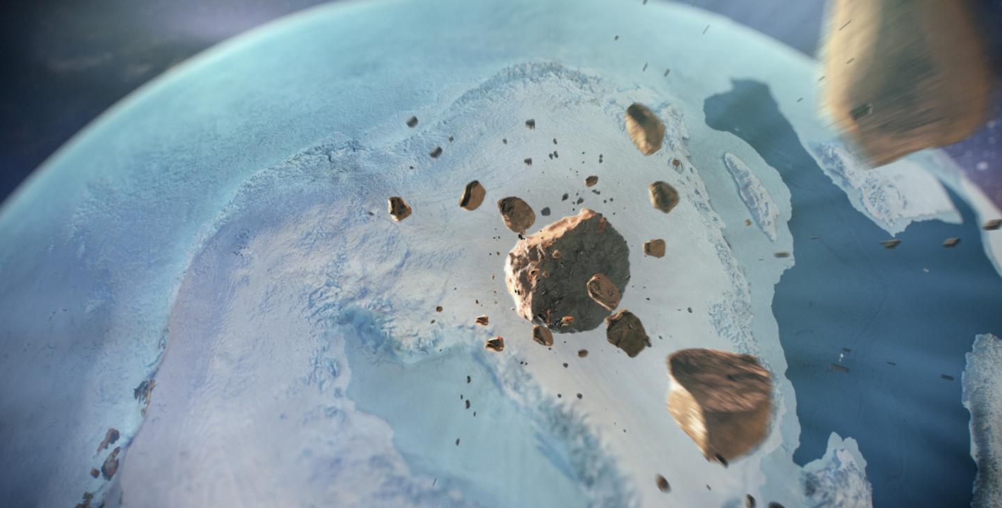 The First Impact Crater Found Underneath the Greenland Ice Sheet (5 of 9)