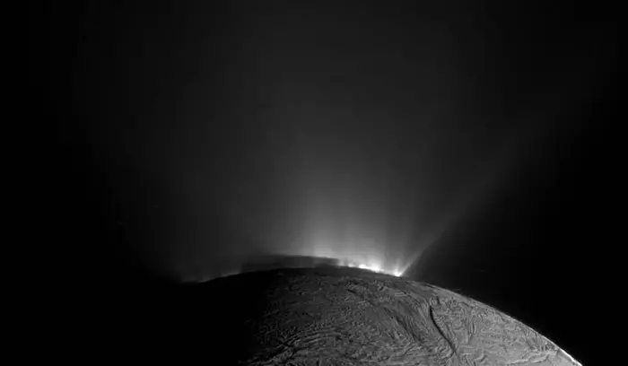 Enceladus plumes