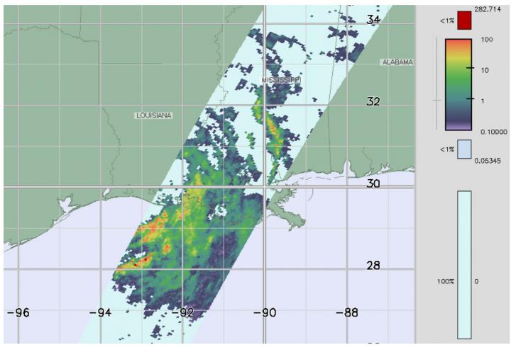 GPM data image of Barry