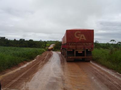 Muddy Road in Mato Grosso