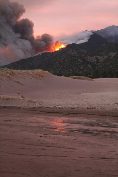 Medano Fire