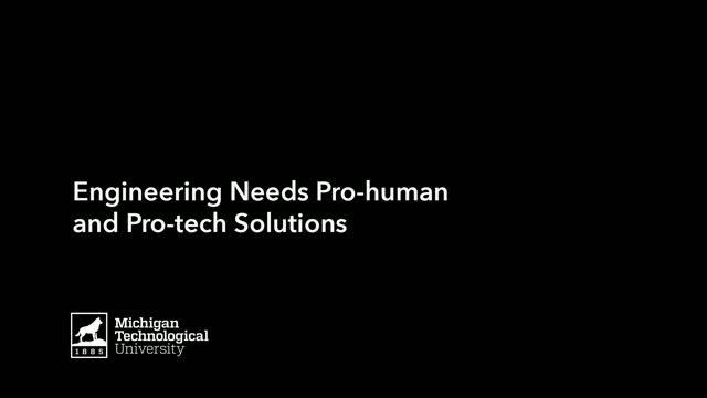 Joshua Pearce: Engineering Needs Pro-Human Tech