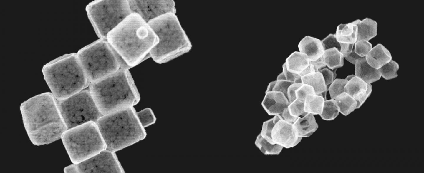Morphing Surfaces of Ionic Nanocrystals