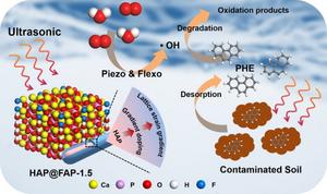 Gradient F-doping hydroxyapatite core-shell nanorods (HAP@FAP)
