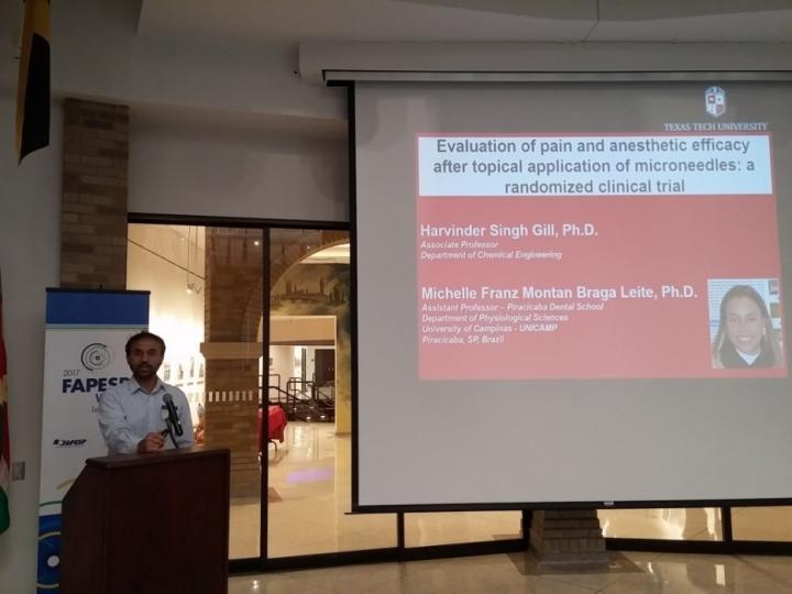 Harvinder Gill, 	Fundação de Amparo à Pesquisa do Estado de São Paulo