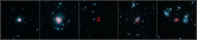 ALMA Images of Gravitationally-lensed Distant Star-Forming Galaxies