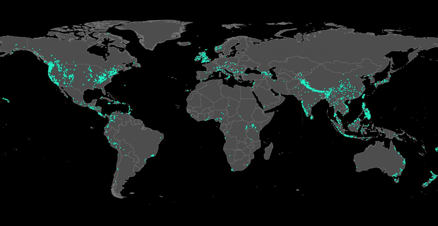 Global Landslide Map
