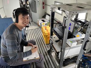 UT's Kristian Chan on an Antarctic Survey