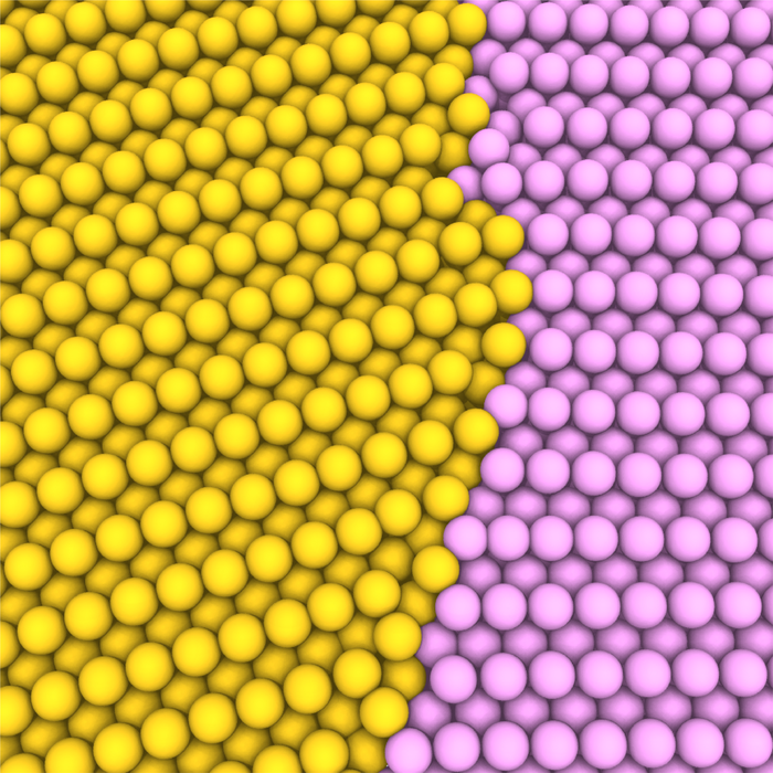 Grain boundaries in platinum