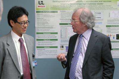 John Codey and Dr. Nobuyuki Matoba, University of Louisville