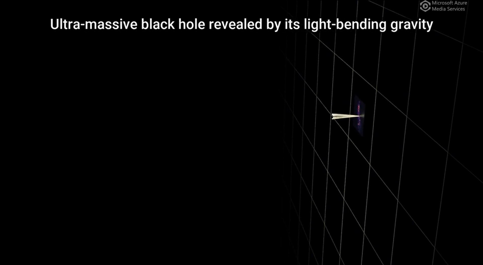 UMBH Gravitational Lensing Video