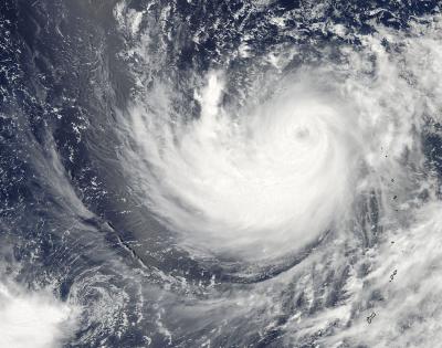 Typhoon Ma-on from the MODIS Instrument
