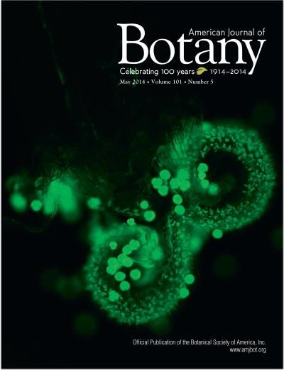 The May Issue Cover of the <i>American Journal of Botany</i>