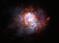 Artist's Impression of Galaxy during Intense Star Formation