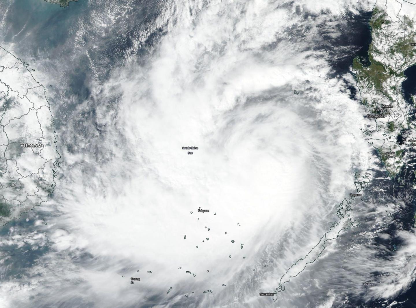 Suomi NPP Image of Nakri