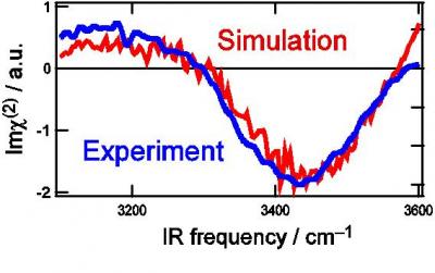 Spectra of Water Surfaces