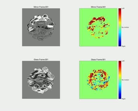 Visualisations of Motion Components in Object Rotation Direction