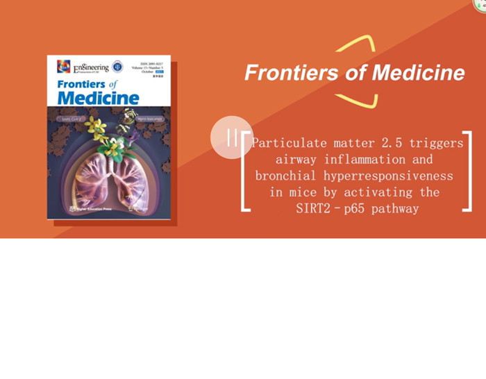 SIRT2: another important factor that determines the toxic effects and potential mechanisms of PM2.5