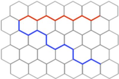 Definition of Zigzag and Armchair Configurations in a Honeycomb Lattice