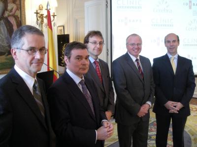 Press Meeting at the Spanish Embassy in London