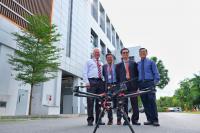 NTU and M1 Partners for Drone Research Using 4.5G Mobile Network