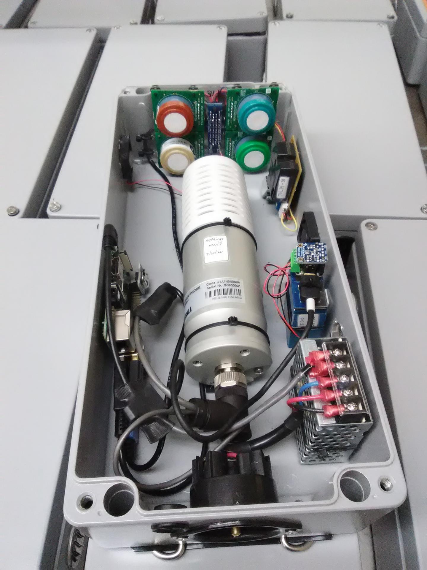 Sensor the size of a shoe box