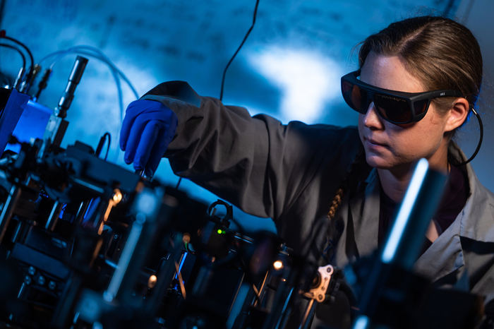 Arndt in Halas lab at Rice