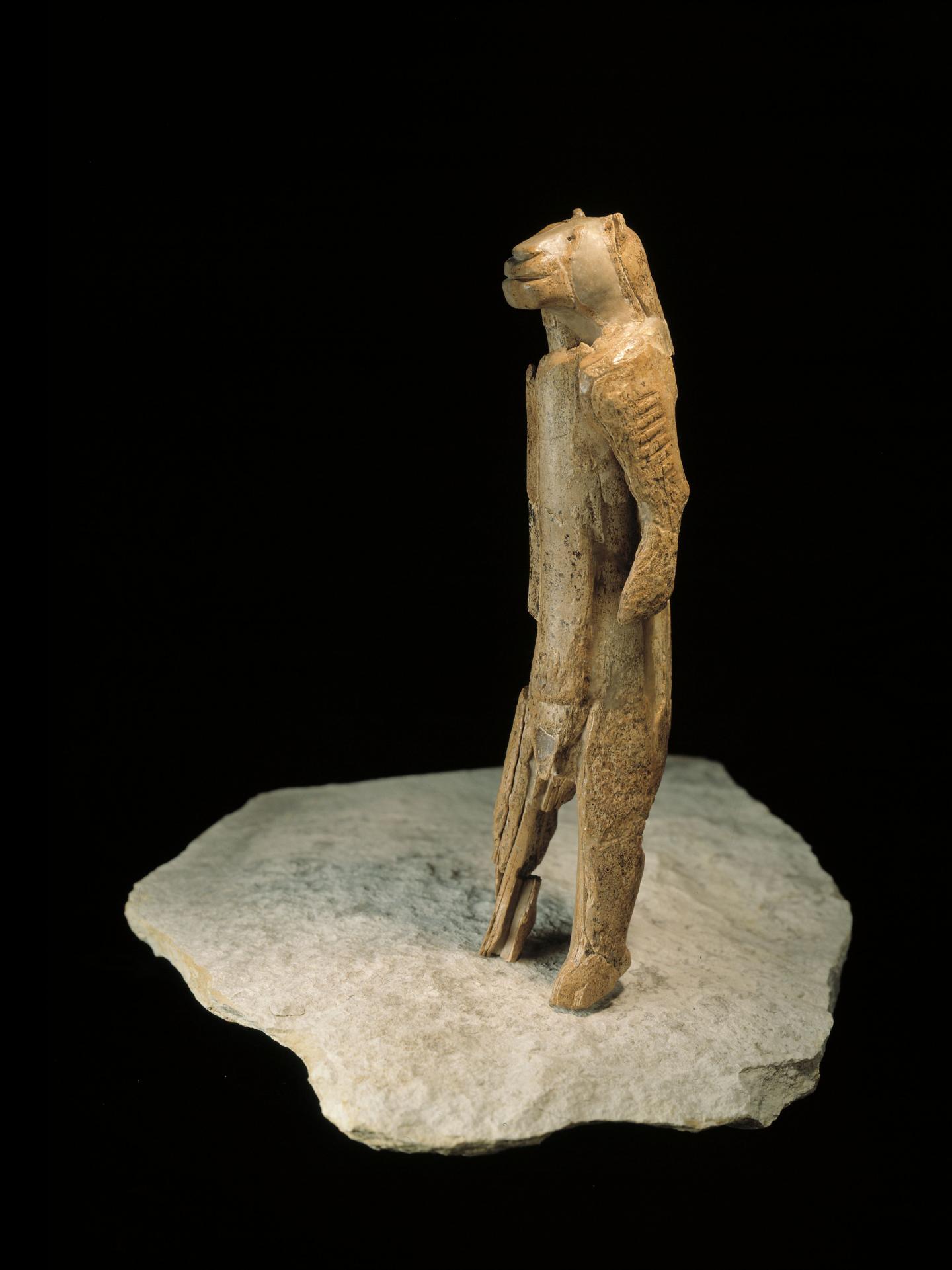 The Lion-Man Sculpture as An Example of Prefrontal Synthesis from 37,000 Years Ago