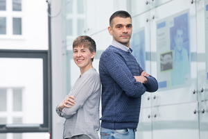 Prof. Katharina Boguslawski and Prof. Piotr Wcisło from the Faculty of Physics, Astronomy and Informatics (Nicolaus Copernicus University, Torun, Poland)