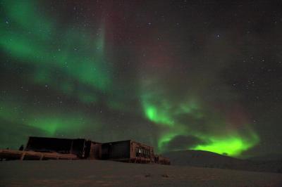 Aurora in Svalbard, Norway
