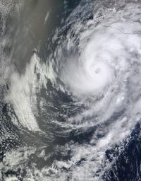 NASA's Aqua Satellite Sees Hurricane Bud Approaching Mexico