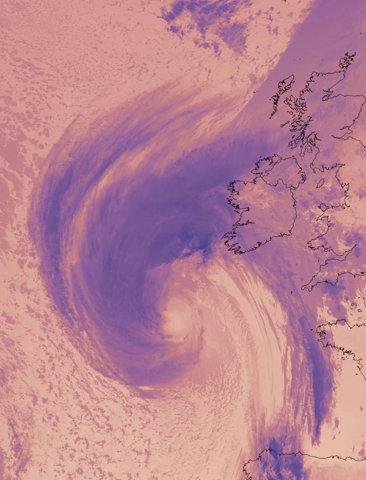 Suomi NPP Image of Ophelia