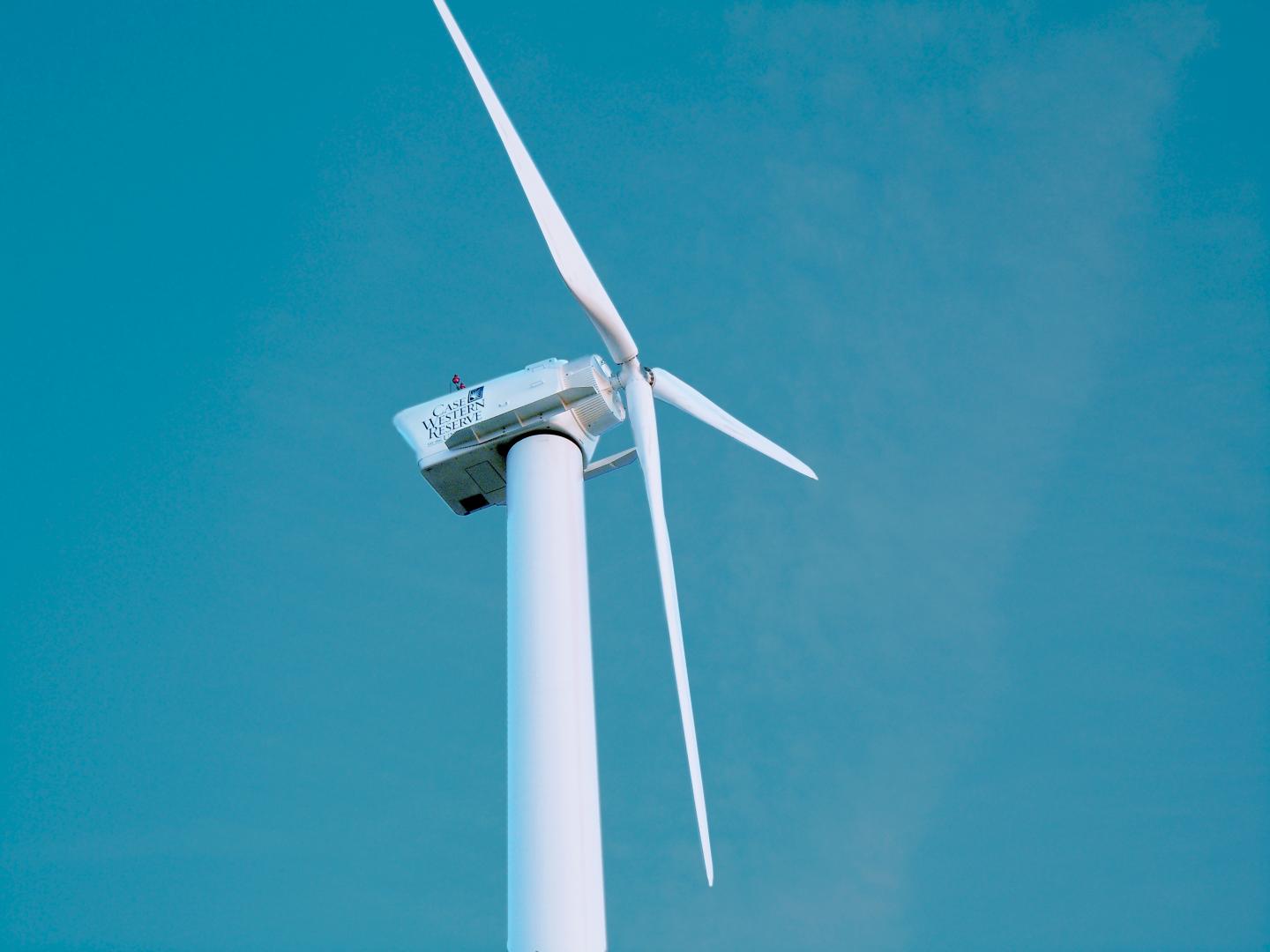 A Wind Turbine at Case Western Reserve University Supplies Power to the Campus